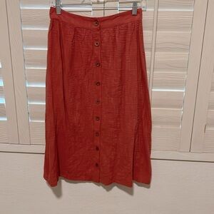 {Paper Crane} Orange skirt